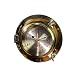 Captain's Vintage Brass Ship Porthole Nautical Wall Clock