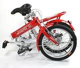 LINDO Japanese Style Folding Unisex City Bike - Available in 4 colour combinations-while stocks last!