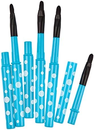 PrimeKey Beauty Makeup Lip Brush Retractable Lip Eyeliner Brush Blue