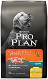 Purina Pro Plan Dry Puppy Food, Chicken and Rice Formula, 18-Pound Bag
