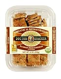 Dr. Kracker Snacker, Pumpkin Seed Cheddar, 8-Ounce Packages (Pack of 5)