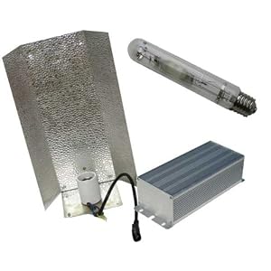 250W HPS Digital Ballast, Bulb and Economy Reflector Combo- 120/