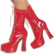 Pleaser Boots Women's ELECTRA-1020/1021/1023/1025 5" Lace-Up Ankle Boots