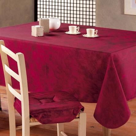 Nappe beton cire fuchsia rectangle 150x240cm