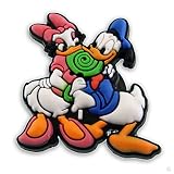 style your crocs, Fun Clips Donald and Daisy shoe Charm#1519, Clogs stickers | fun Clips