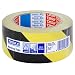 Tesa Black And Yellow Hazard Warning Floor And Lane Marking Tape, 50 mm x 33 m