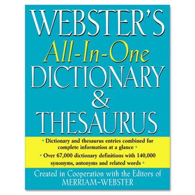 Merriam-Webster Notebook Dictionary, Three Hole Punched, Paperback, 80 Pages (MERFSP0566)