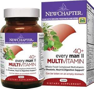 New Chapter Every Man II Multivitamin, 96 Tablets
