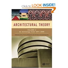 Architectural Theory: v. 2: An Anthology from 1871 to 2005