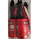 Scotch Lint Rollers - 4 Pack 80 Sheet + 2 Travel Size (380 Sheet Total)