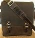 New Visconti unisex large brown leather messenger man bag style 16014