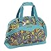 Double Dutch Club Luggage Blue Paisley Overnight Bag