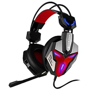 High Precision LED Cool PC Gaming Headset CF Game Gaming Stereo Headphone Earphone with 