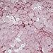 5mm Flat Round SEQUIN PAILLETTES ~ Pale Light Pink Opaque Iris Rainbow Iridescent ~ Loose sequins fo