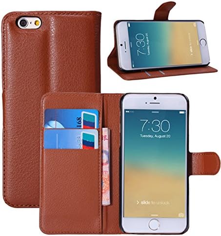 Flywing Iphone 6 Case (4.7 Inch)-luxury Pu Magnetic Flip Case for Iphone 6 4.7 Nobility Holder Wallet Phone Bag Shell for Iphone6