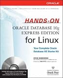 cover of Hands-On Oracle Database 10g Express Edition for Linux (Osborne Oracle Press)