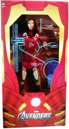 NECA Avengers Iron Man 18 Inch 1/4 Scale Action Figure