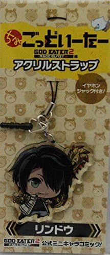 Chimi Goddoita GOD EATER 2 RAGE BURST knitting acrylic strap gentian (earphone jack)