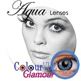 ColourVUE Fasion Glamour Contact Lenses - Aqua - Last 3 Months