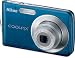Nikon Coolpix
                                             S210 8MP Digital Camera with 3x Optical Zoom (Cool Blue)