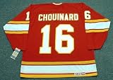 GUY CHOUINARD Atlanta Flames 1978 CCM Vintage Throwback Away NHL Hockey Jersey