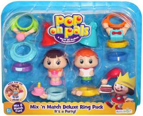 Pop On Pals Party Set Combo Pack