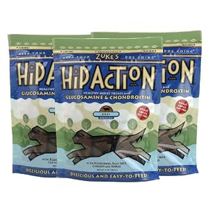 3 Packs Zukes Hip Action Jerky Naturals BEEF -18oz by Zuke