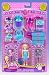 Polly Pocket Glitz and Glam Pets Boutique Playset : Lila Doll with Cool Glitter Fashion Sets and 2 Sparkling Pets (Dog and Turtle)