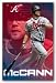 Atlanta Braves Poster 22.5x34 Brian Mccann Mlb 4881