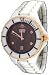 Oniss #ON8015-MDDRG8 Men's Rose Gold Trim White Ceramic Watch (Grey MOP Dial)