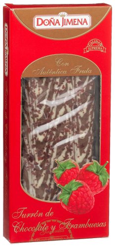 Dona Jimena Turron De Chocolate y Frambuesas, (Chocolate & Raspberry Nougat), 5.2... by Dona Jimena