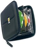 Case Logic CD/DVD-Ordner CDE24, EVA-Nylon, schwarz, 24 CDs oder DVDs