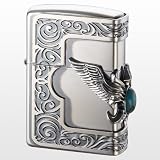 ＊新着＊　ジッポー（ZIPPO） ライター（ストーンウイングメタルライター）