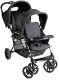 Kolcraft Fairmont Stripe Express Rider Universal Tandem Stroller
