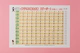 バイヤーズ おふろ用ふれあいシート インド式2桁九九表 ステージ1、ステージ2