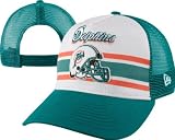 NFL Unisex Adult Miami Dolphins Spiral Stripe 940 Cap (Green, One Size Fits All)