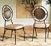 Kitchen & Housewares : Powell Basil Antique Brown Dining Side Chair 364-434 (Brown) (39"H x 20"W x 18"D)