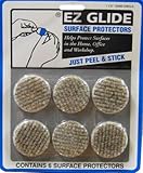 EZ Glide 1 1/2" Sand Circle Adhesive Protector