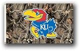 BSI Kansas Jayhawks Camo 3x5 Single Sided Flag