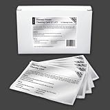 Waffletechnology 3 - 76.2mm Thermal Printer Cleaning Card w/ Wonder Solvent (15 cards)