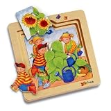 CHELONA 3-Layer Story Puzzle - In The Garden
