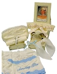 Bridal Survival Kit by Mary Green Complete with Silk Boy Shorts, Garter, Sleep... by Mary Green