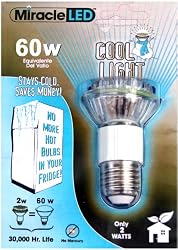 Miracle LED 605025 Refrigerator/Freezer Bulb, White