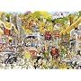 Falcon Deluxe Puzzle - I love Britain United  (1000 pieces)