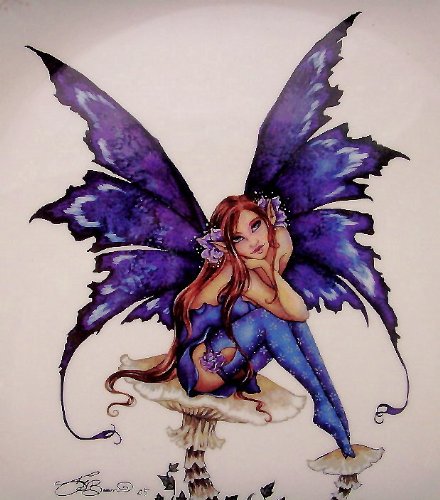 CERAMIC JUICE & WATER BROWN FAIRY