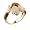 ANIMAL PRINT SNAKE RING