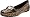 Calvin Klein Women's Ria CK Logo/Patent Slip-On Loafer,Khakie/Dark Brown,5 M US