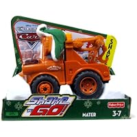 Disney Pixar Cars Shake N Go Limited Edition Mater in Winter Attire
