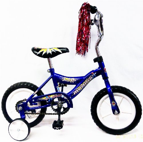 12- inch Children Bicycle W/Training Wheel Color Blue for Boy