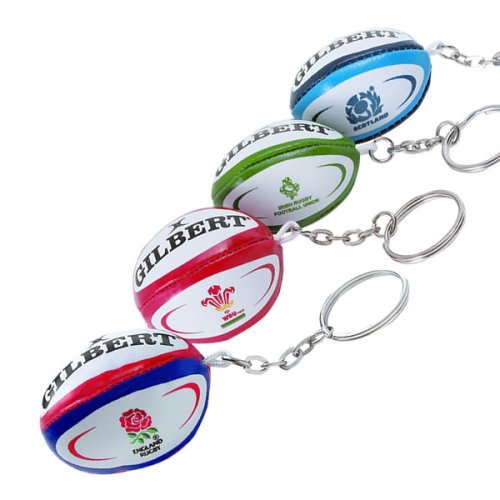 Gilbert Rugby Ball Keyring